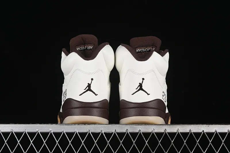 All categories Air Jordan Jordan series basketball shoes Air Jordan 5 Air Jordan 5 Retro AJ5 Joe 5 white brown DD9336-200